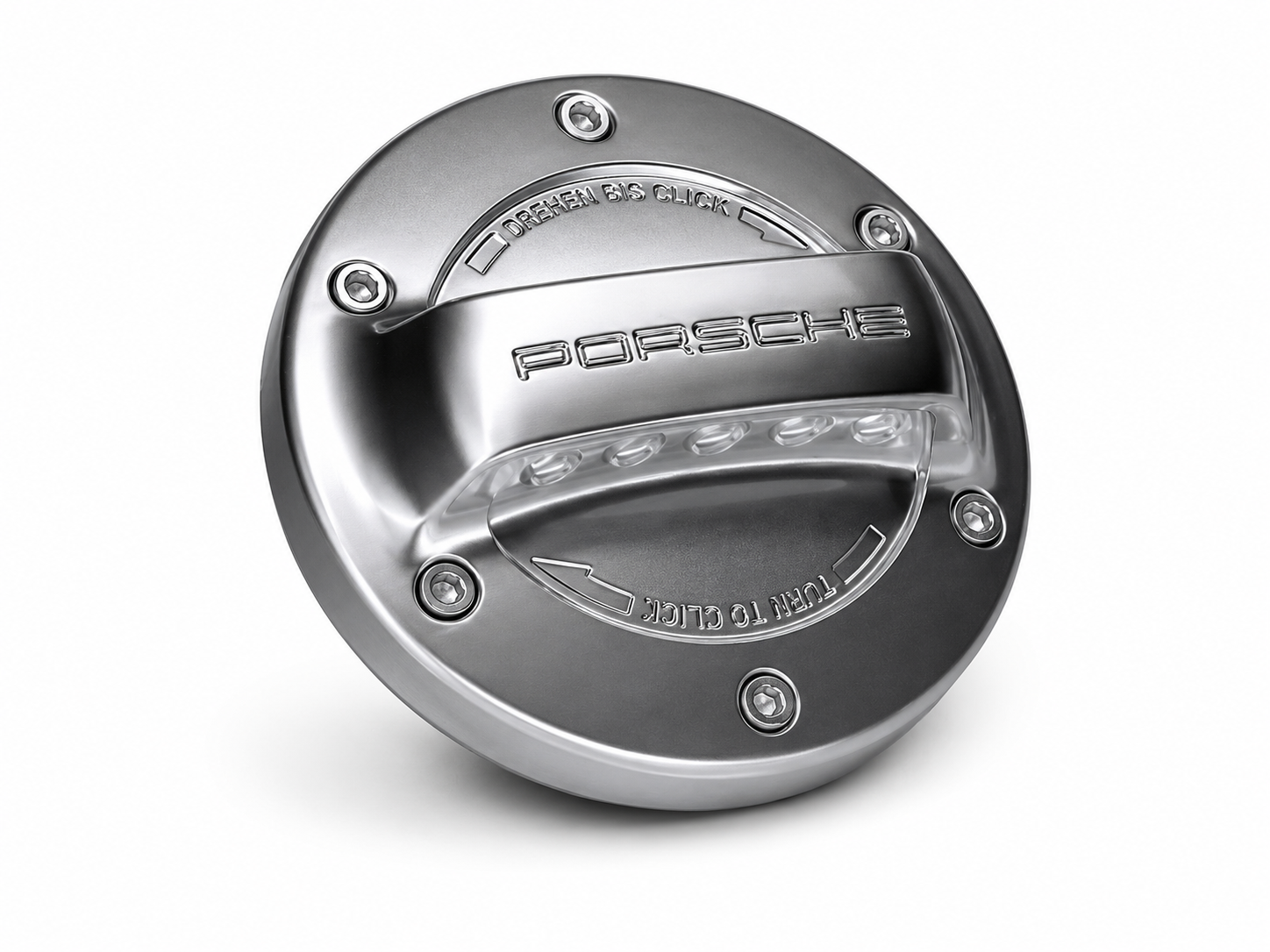 Bouchon de Réservoir Sport Aspect Aluminium Porsche – Pour 911 (996/997), Boxster (986/987), Cayman (987) & Cayenne (955/957)