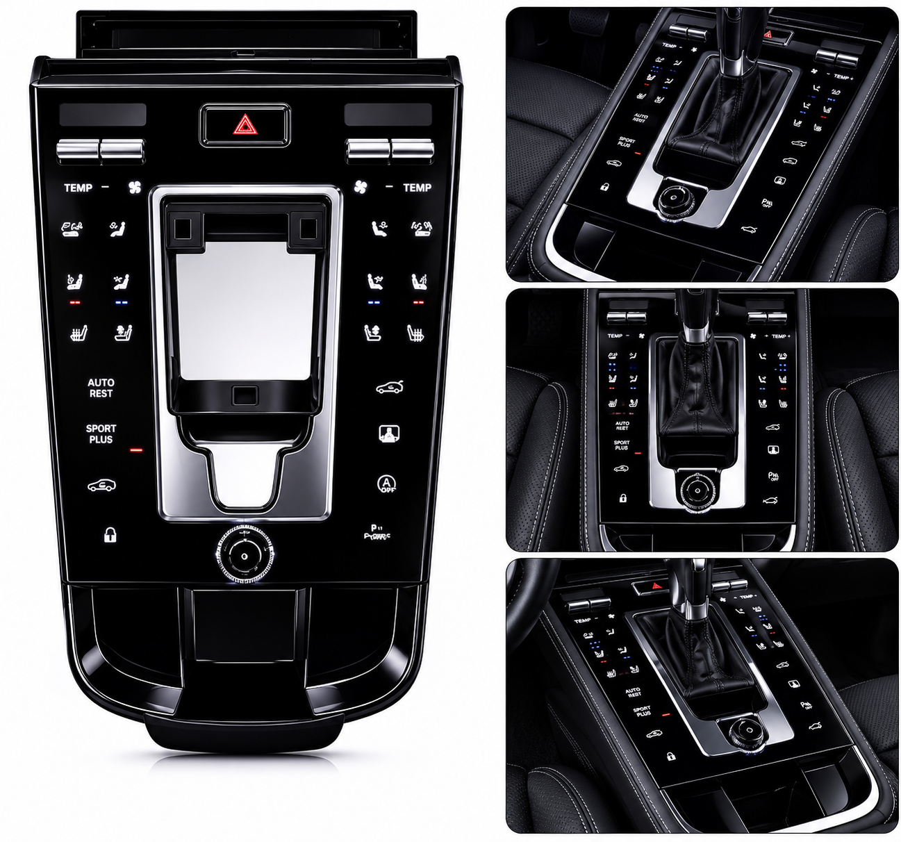 Panneau de Commande de Console Centrale Tactile – Pour Porsche Macan (2014-2021)