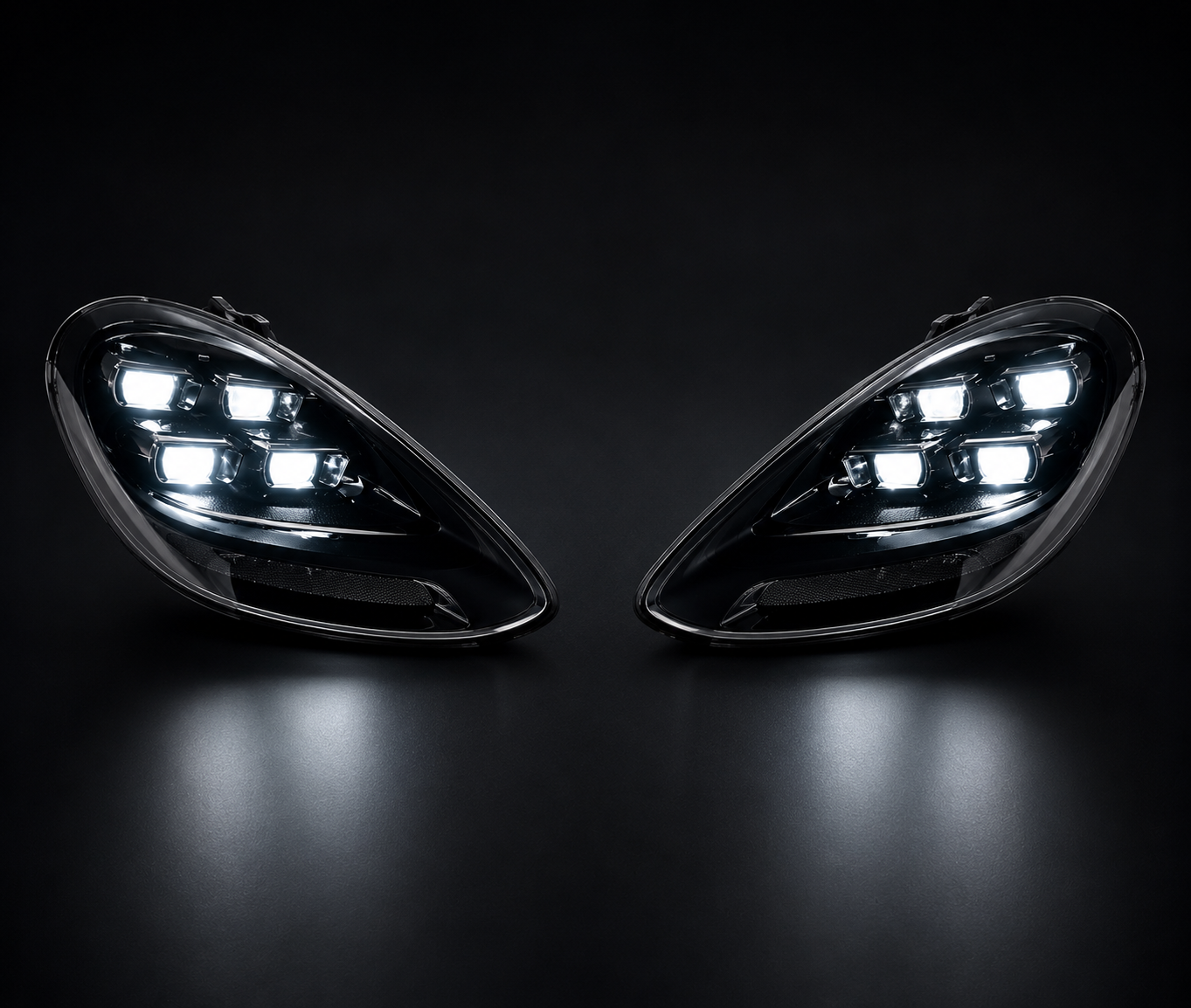 Optique LED Ultra Puissant 10 000 lm – Pour Porsche Cayenne & Cayman (2009-2021)