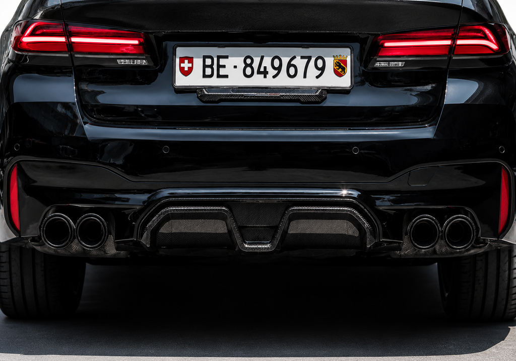 Diffuseur Arrière avec ou sans LED  en Carbone Pré-imprégné – BMW M5 Berline (F90 LCI Phase 2)