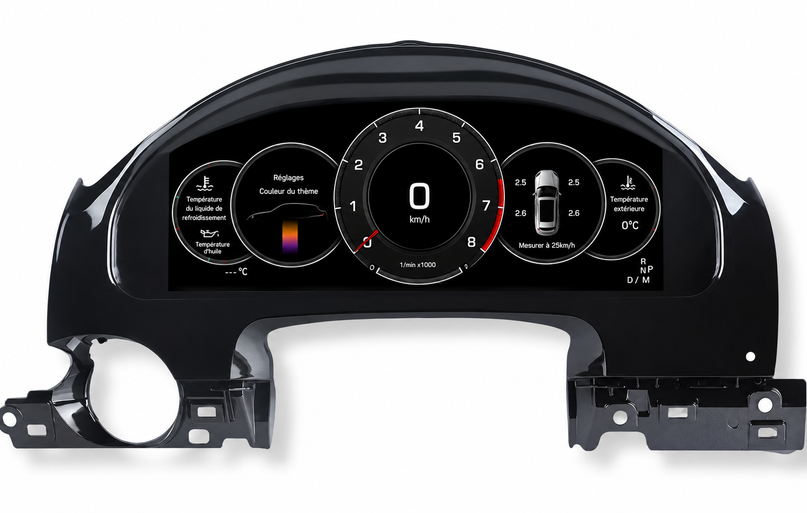 Tableau de Bord Numérique Digital Cockpit LCD 12.3'' – Pour Porsche Cayenne (Générations 2002-2017)