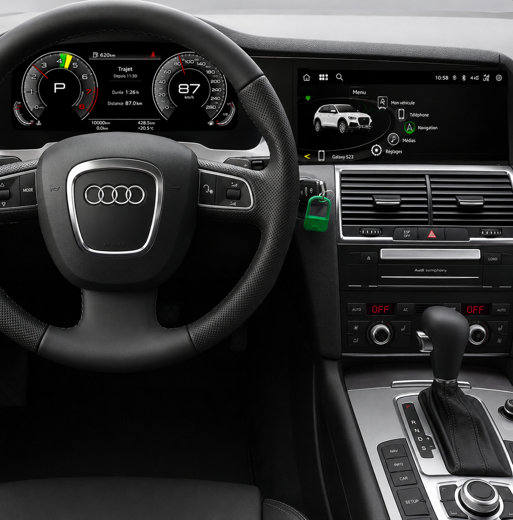 Système Multimédia Tactile IPS Android Élite – Pour Audi Q7 (Générations 2005-2015)