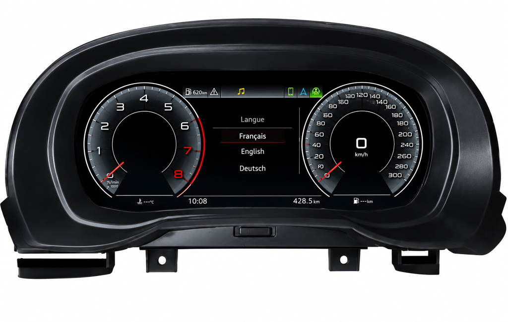 Tableau de Bord Numérique Digital Cockpit LCD – Pour Audi (A1, A3, A4, A5, Q3, Q5, TT, R8)