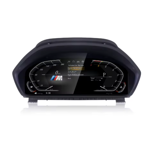 Tableau de Bord Numérique LCD 12" – Écran Cockpit Virtuel pour BMW (Séries X1, X3, X4, X5, X6)