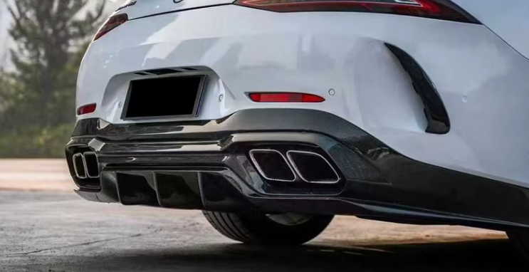Diffuseur Arrière en Carbone Véritable – Look GT63s – Pour Mercedes AMG GT 4-Portes (X290) 2018-2023
