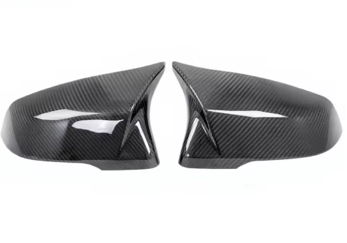 Coques de Rétroviseurs en Fibre de Carbone Véritable – Pour BMW Série 1 (F40) 2021-2024